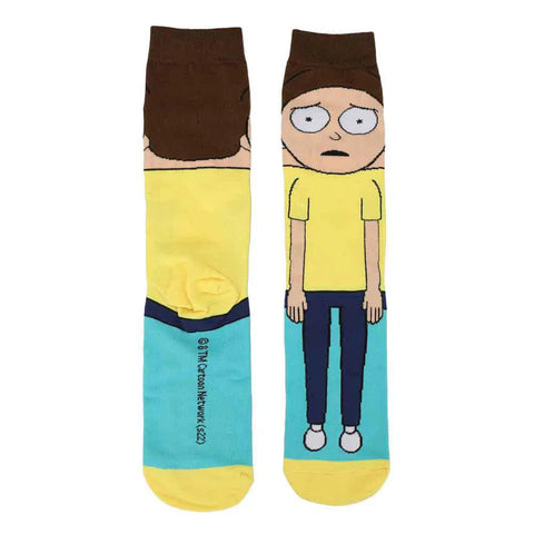 Rick and Morty - Character Crew Socks (3 Pairs) - Bioworld - Animigos Series