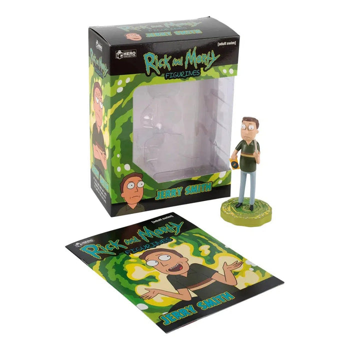 Rick and Morty - Jerry Smith Figure - Eaglemoss - Hero Collector