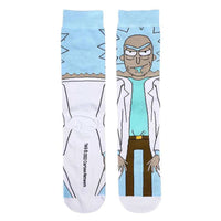 Rick and Morty - Rick Sanchez Character Crew Socks - Bioworld - Animigos Series- Image 2