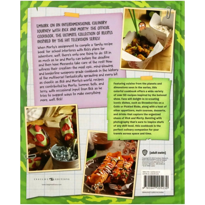Rick and Morty: The Official Cookbook | Cookbook | Hardcover