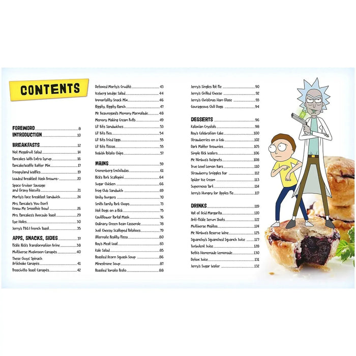 Rick and Morty: The Official Cookbook - Insight Editions