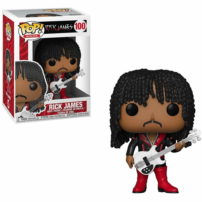 Rick James - Rick James Figure (3.75") - Funko - Pop! Rocks Series (100) - (2018)