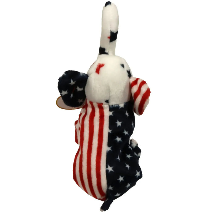 Righty 2000 the America Elephant Plush (8") - Ty - Original Beanie Babies Series (2000)