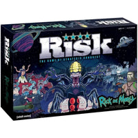 Risk: Rick and Morty Edition - Area Control War Board Game for Family and Adu...- Image 1
