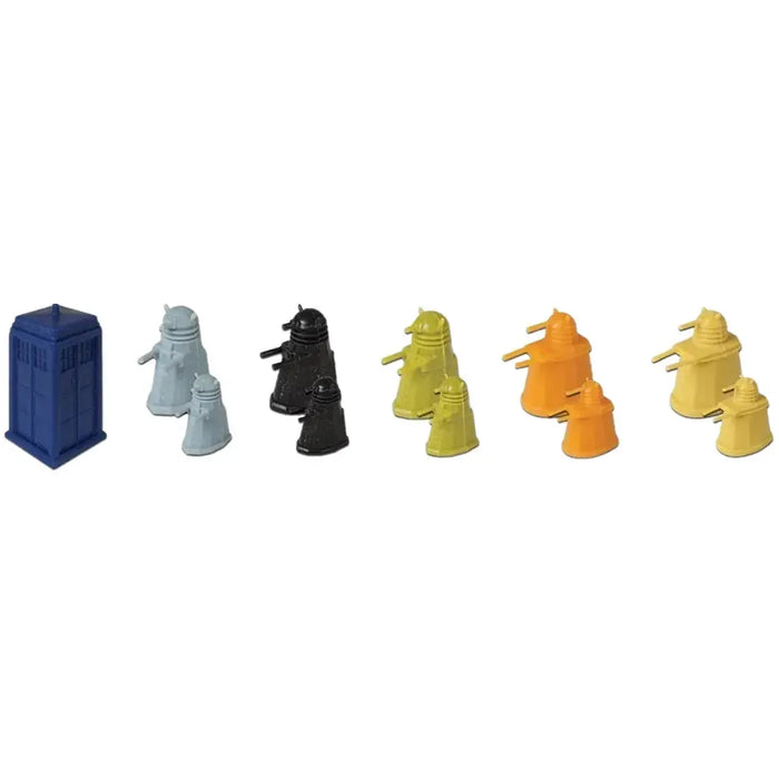 Risk: The Dalek Invasion of Earth [Doctor Who] - Area Control War Board Game for Family and Adults (2-5 Players, Ages 10+) - USAopoly