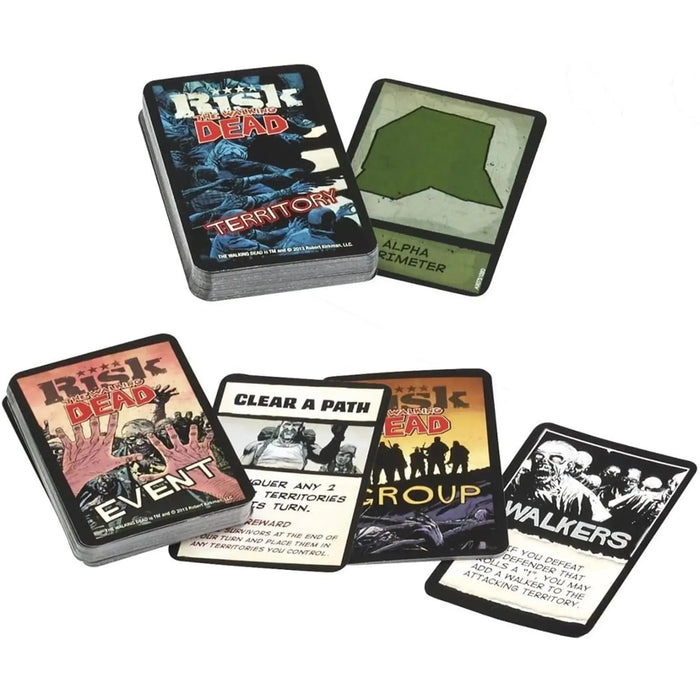 Risk: The Walking Dead Survival Edition - Strategy War Board Game for Family and Adults (2-5 Players, Ages 13+) - Winning Moves Games