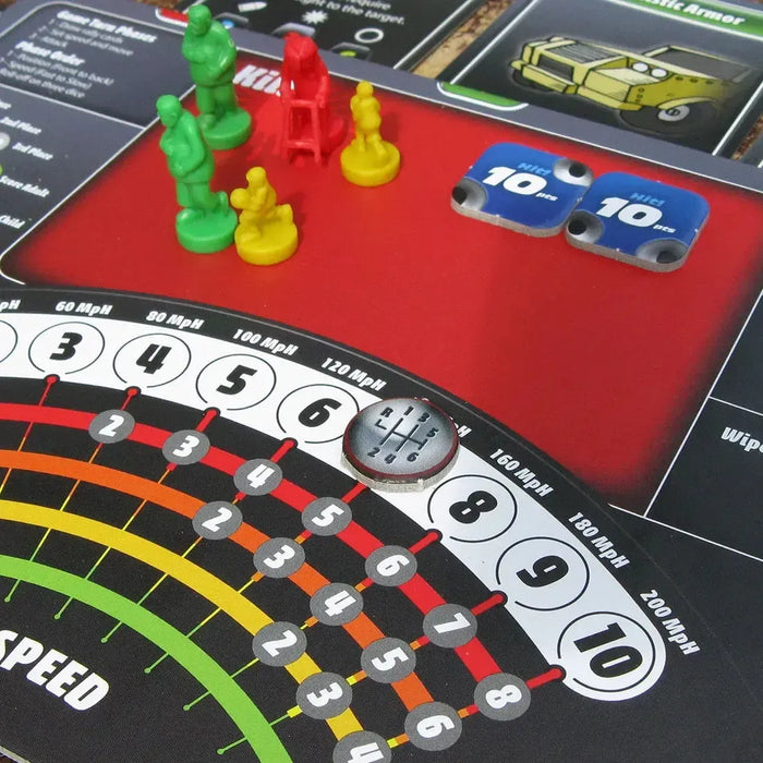 Road Kill Rally - Competitive Racing Board Game for Adults (3-6 Players, Ages 13+) - Z-Man Games