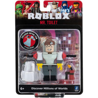 Roblox - Mr. Toilet Action Figure with Exclusive Virtual Item - Jazwares