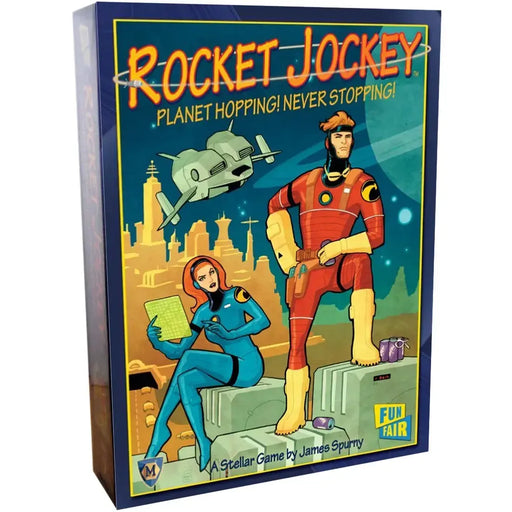 Rocket Jockey - Strategy Space Card Game for Family, and Adults (2-4 Players, Age 10+) - Mayfair Games
