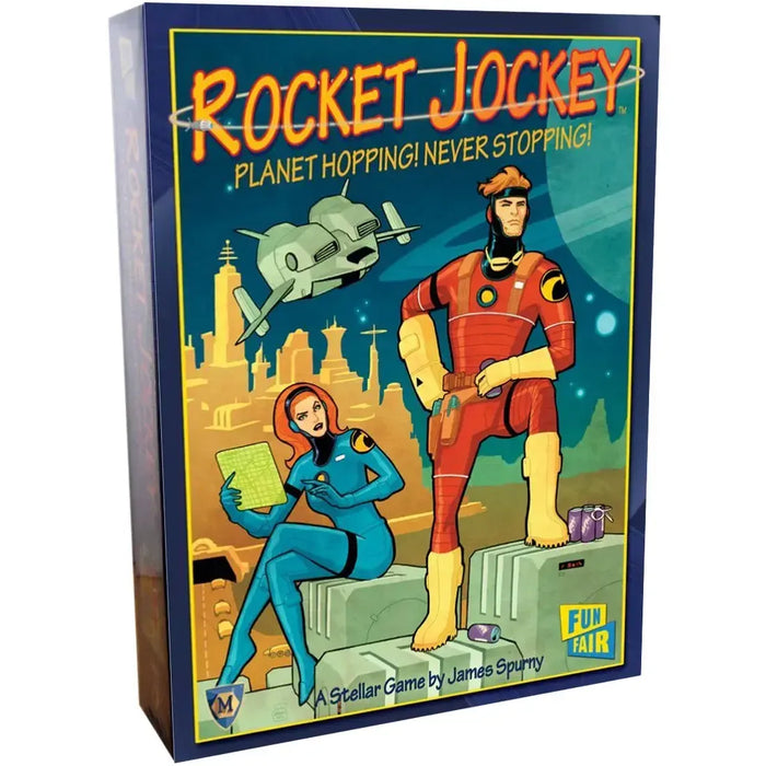 Rocket Jockey - Strategy Space Card Game for Family, and Adults (2-4 Players, Age 10+) - Mayfair Games