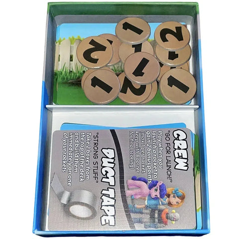 Rocket Squad - Competitive Racing Card Game for Family, Adults, and Children (2-5 Players, Ages 8+) - Ultra Pro Entertainment