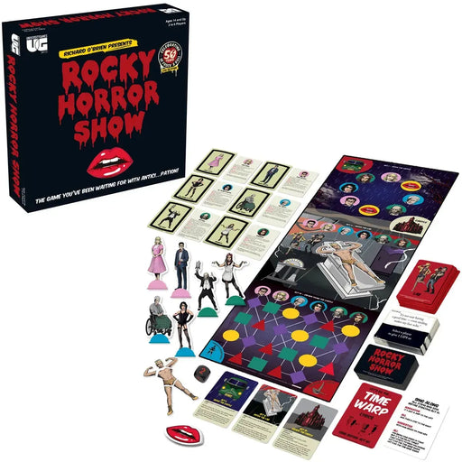 Rocky Horror Show [The Rocky Horror Picture Show] - Party Musical Board Game for Family and Adults (2-6 Players, Age 14+) - University Games