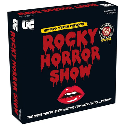 Rocky Horror Show [The Rocky Horror Picture Show] - Party Musical Board Game for Family and Adults (2-6 Players, Age 14+) - University Games