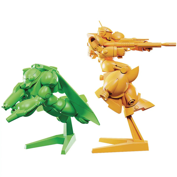 Round Vernian Vifam - Wug & Vifam Mecha Model Kit Figures Set (Green & Yellow) - Max Factory