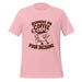 Running on Coffee and Poor Decisions T-Shirt - Funny Caffeine Humor Graphic Tee