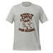 Running on Coffee and Poor Decisions T-Shirt - Funny Caffeine Humor Graphic Tee