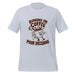 Running on Coffee and Poor Decisions T-Shirt - Funny Caffeine Humor Graphic Tee