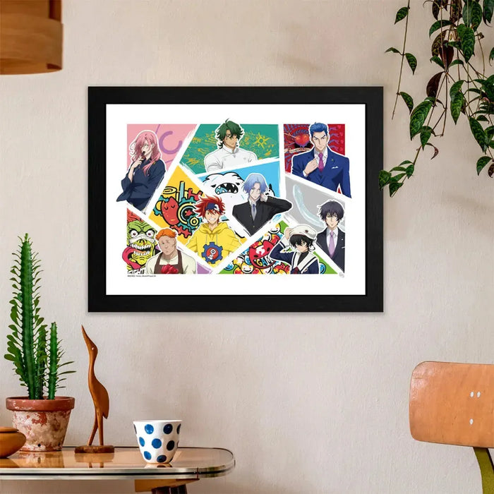SK8 the Infinity - Characters Framed Print (12"x16") - ABYstyle