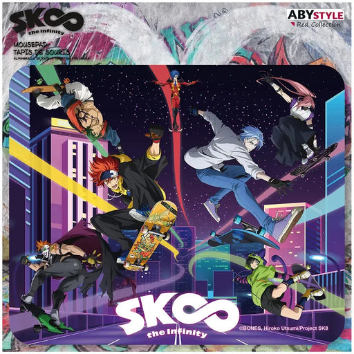 SK8 the Infinity - Neon City Characters Mousepad (9.25"x7.75") - ABYstyle