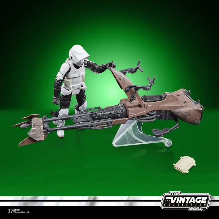 STAR WARS [The Vintage Collection] - Speeder Bike Vehicle (3.75") - Hasbro