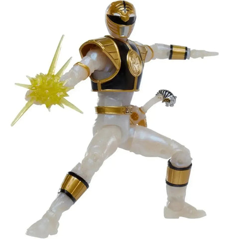 Saban's Power Rangers - Mighty Morphin White Ranger Action Figure (6