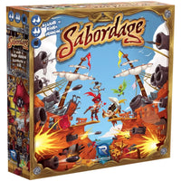 Sabordage - Strategy Pirates Board Game for Family, Adults, and Children (2-5...- Image 1