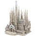 Sagrada Familia Basilica Building 3D Figure Model Kit (1:988 Scale, Steel, Hard Difficulty) - Fascinations - Metal Earth Premium Series - (2024)