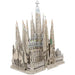 Sagrada Familia Basilica Building 3D Figure Model Kit (1:988 Scale, Steel, Hard Difficulty) - Fascinations - Metal Earth Premium Series - (2024)