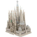 Sagrada Familia Basilica Building 3D Figure Model Kit (1:988 Scale, Steel, Hard Difficulty) - Fascinations - Metal Earth Premium Series - (2024)