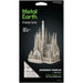 Sagrada Familia Basilica Building 3D Figure Model Kit (1:988 Scale, Steel, Hard Difficulty) - Fascinations - Metal Earth Premium Series - (2024)
