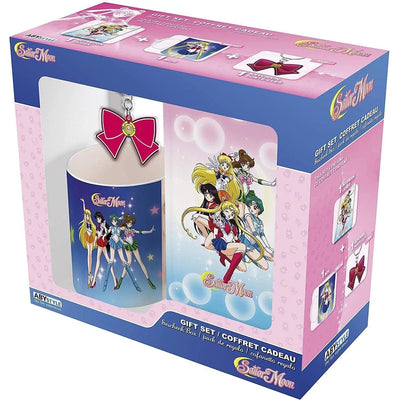 Sailor Moon - 3-Piece Gift Set - ABYstyle - Notebook, 11 oz. Mug, Keychain