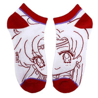 Sailor Moon - Ankle Socks (5 Pairs) - Bioworld- Image 3