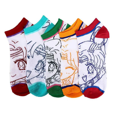 Sailor Moon - Ankle Socks (5 Pairs) - Bioworld