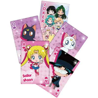 Sailor Moon - Chibi Characters Standard Playing Cards - Great Eastern Entertainment