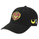 Sailor Moon - Cosmic Heart Compact Embroidered Hat (Black) - Bioworld