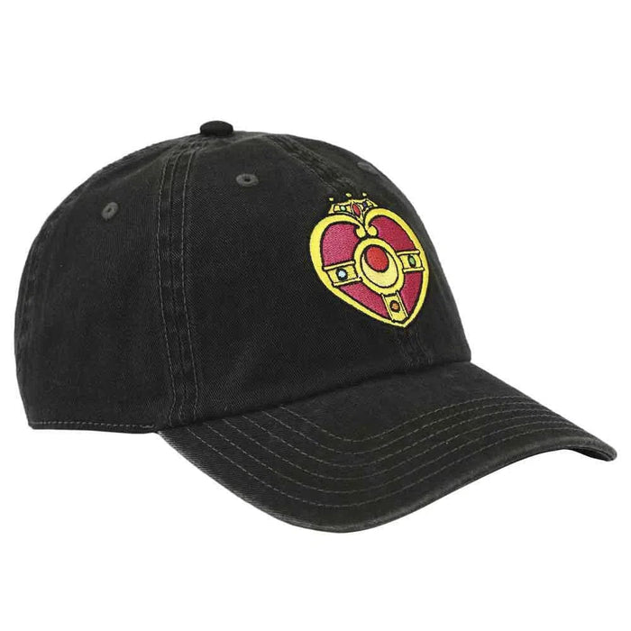 Sailor Moon - Cosmic Heart Compact Embroidered Hat (Black) - Bioworld