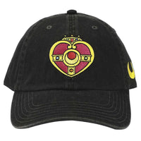 Sailor Moon - Cosmic Heart Compact Embroidered Hat (Black) - Bioworld- Image 1