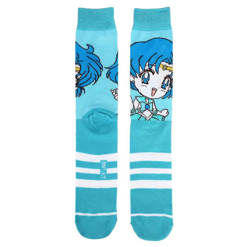 Sailor Moon - Sailor Guardians (Senshi) Striped Crew Socks (5 Pairs) - Bioworld