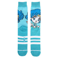 Sailor Moon - Sailor Guardians (Senshi) Striped Crew Socks (5 Pairs) - Bioworld- Image 5