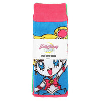 Sailor Moon - Sailor Guardians (Senshi) Striped Crew Socks (5 Pairs) - Bioworld- Image 7