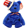Sam the Bear Blue Patriotic Plush (9