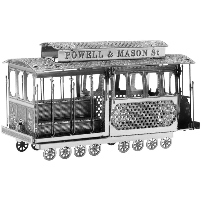 San Francisco - Cable Car Tram Model Kit (Steel, Easy-Moderate Difficulty) - Fascinations - Metal Earth Series - (2024)
