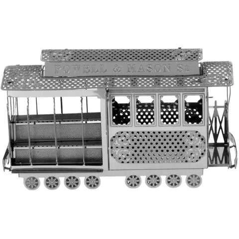 San Francisco - Cable Car Tram Model Kit (Steel, Easy-Moderate Difficulty) - Fascinations - Metal Earth Series - (2024) - Image 5