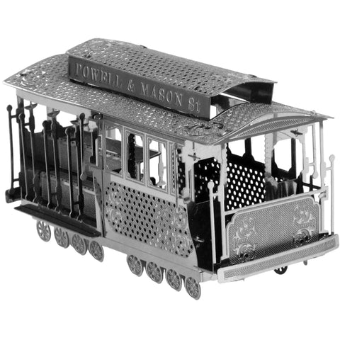 San Francisco - Cable Car Tram Model Kit (Steel, Easy-Moderate Difficulty) - Fascinations - Metal Earth Series - (2024) - Image 6