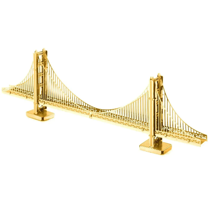 San Francisco - Golden Gate Bridge Figure Model Kit (Steel, Easy Difficulty) - Fascinations - Metal Earth Series - (2024)