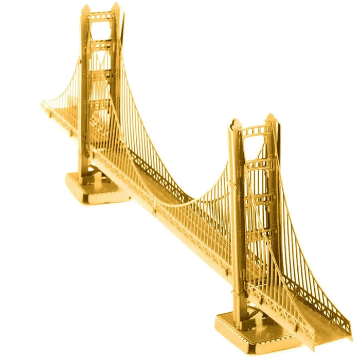 San Francisco - Golden Gate Bridge Figure Model Kit (Steel, Easy Difficulty) - Fascinations - Metal Earth Series - (2024)
