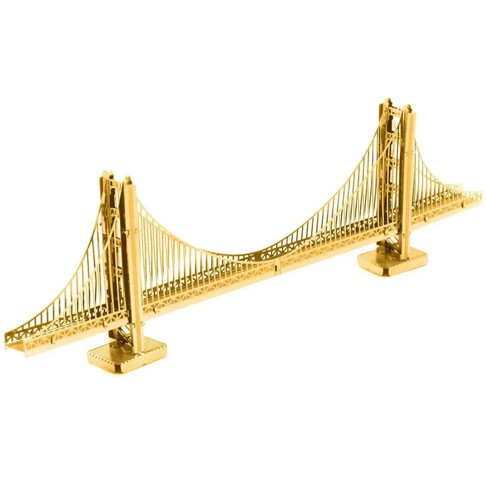 San Francisco - Golden Gate Bridge Figure Model Kit (Steel, Easy Difficulty) - Fascinations - Metal Earth Series - (2024)