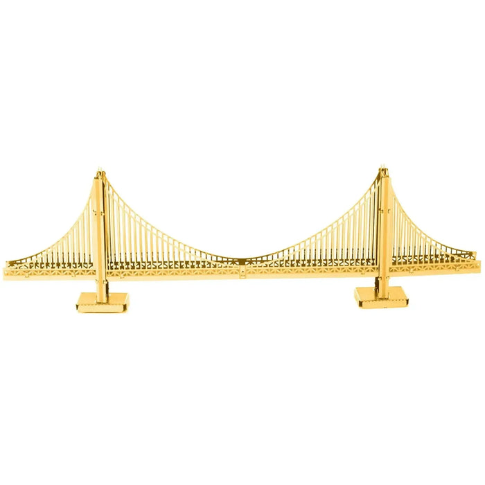 San Francisco - Golden Gate Bridge Figure Model Kit (Steel, Easy Difficulty) - Fascinations - Metal Earth Series - (2024)