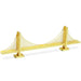 San Francisco - Golden Gate Bridge Figure Model Kit (Steel, Easy Difficulty) - Fascinations - Metal Earth Series - (2024)