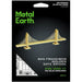 San Francisco - Golden Gate Bridge Figure Model Kit (Steel, Easy Difficulty) - Fascinations - Metal Earth Series - (2024)